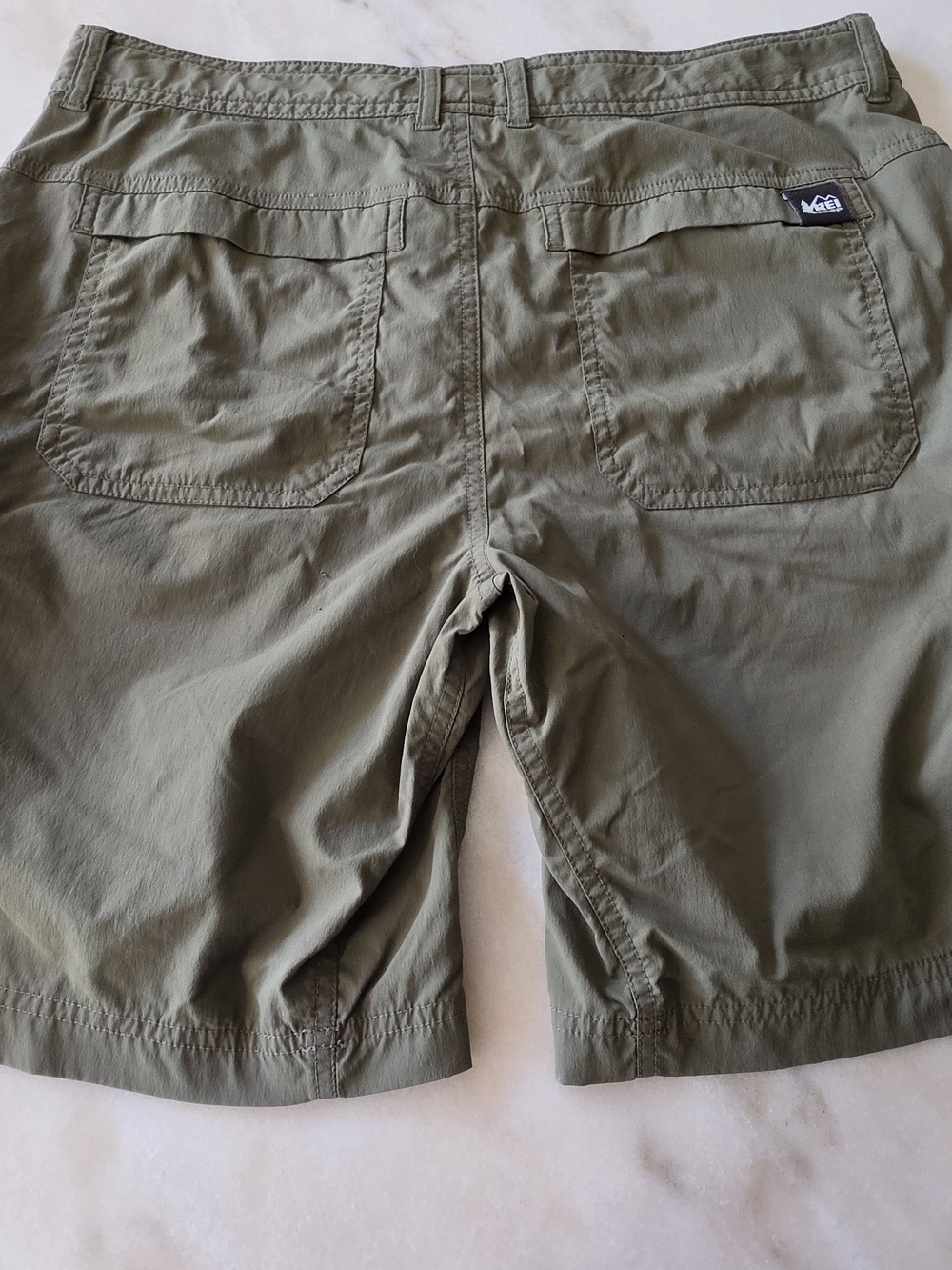 REI Olive Green Women’s Hybrid Outdoor Shorts